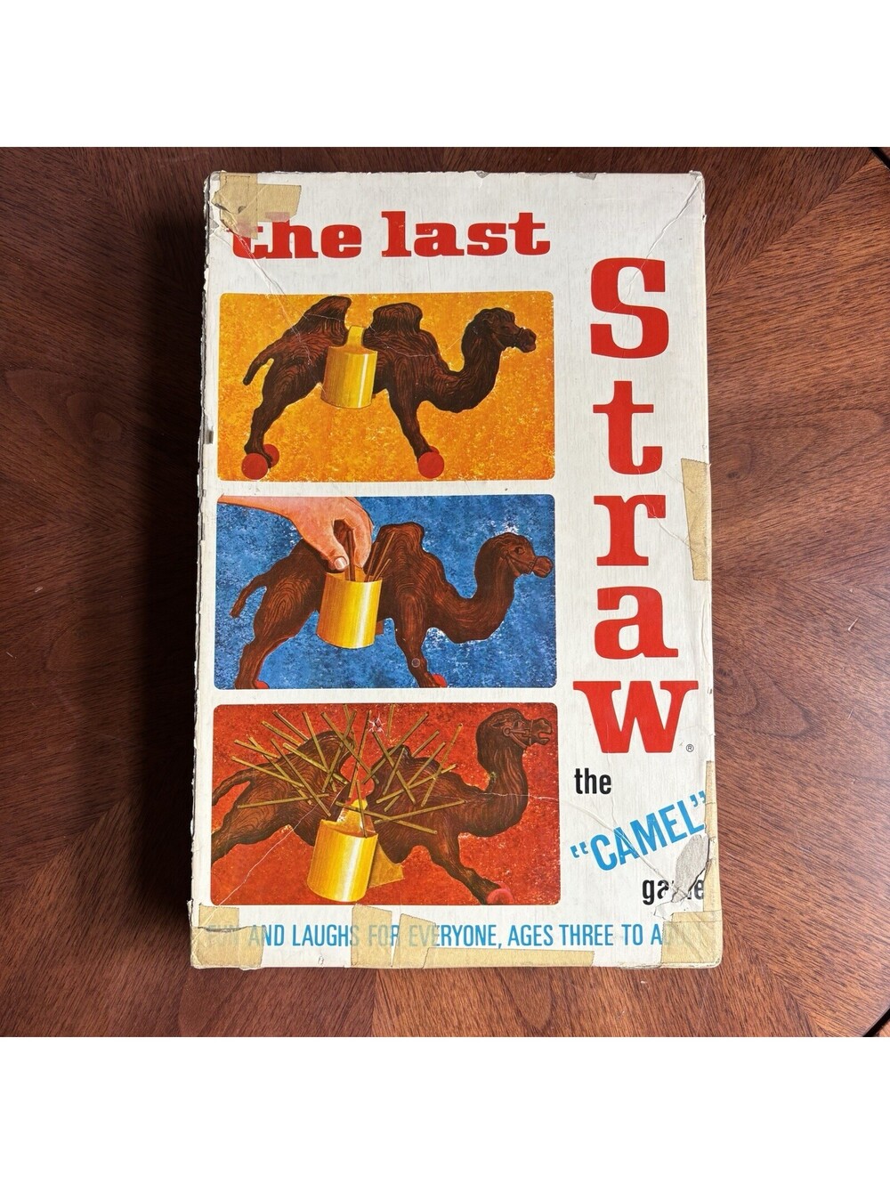 INCOMPLETE Vintage 1966 The Last Straw Camel Game Schaper 49 Straws